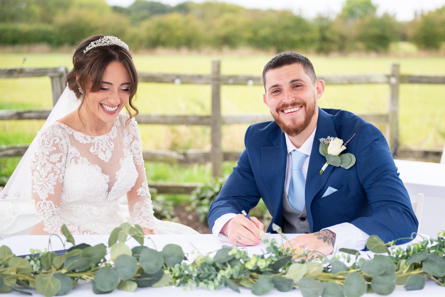 Smiles across the table