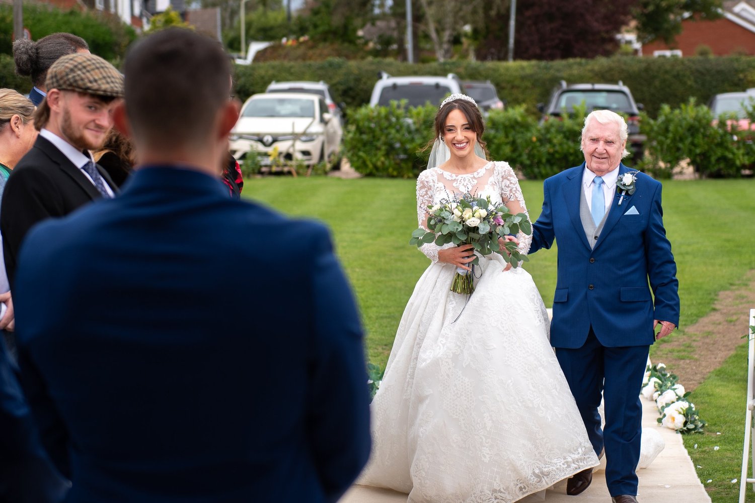 Walking down the aisle